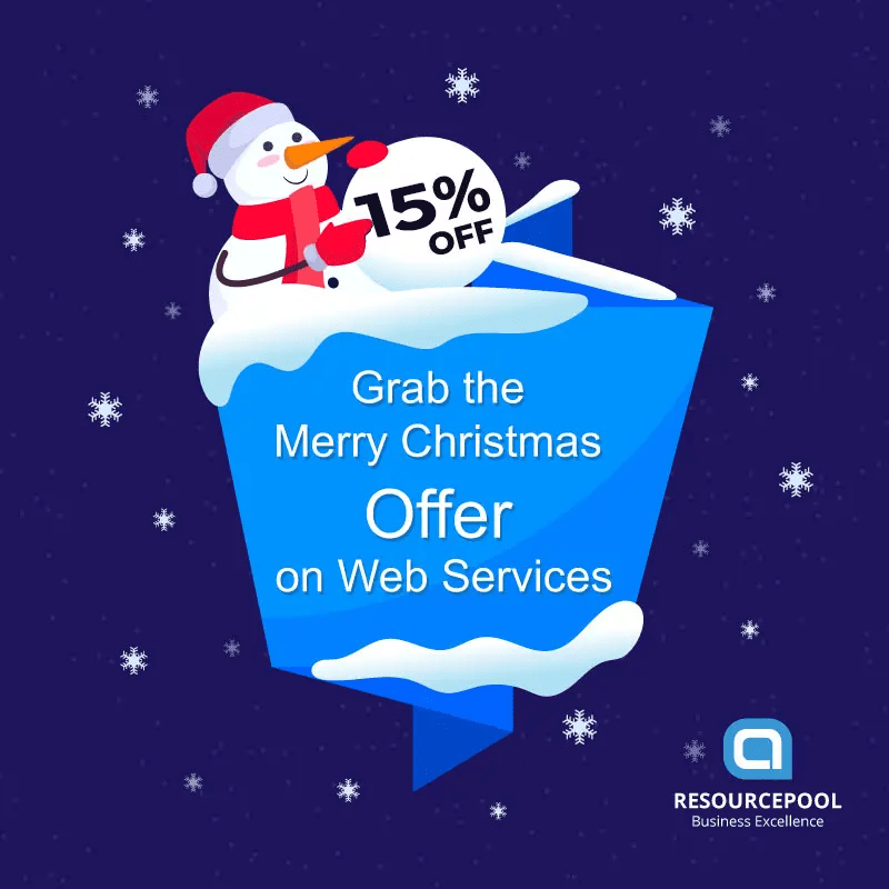 Grab the Merry Christmas offer on web Services