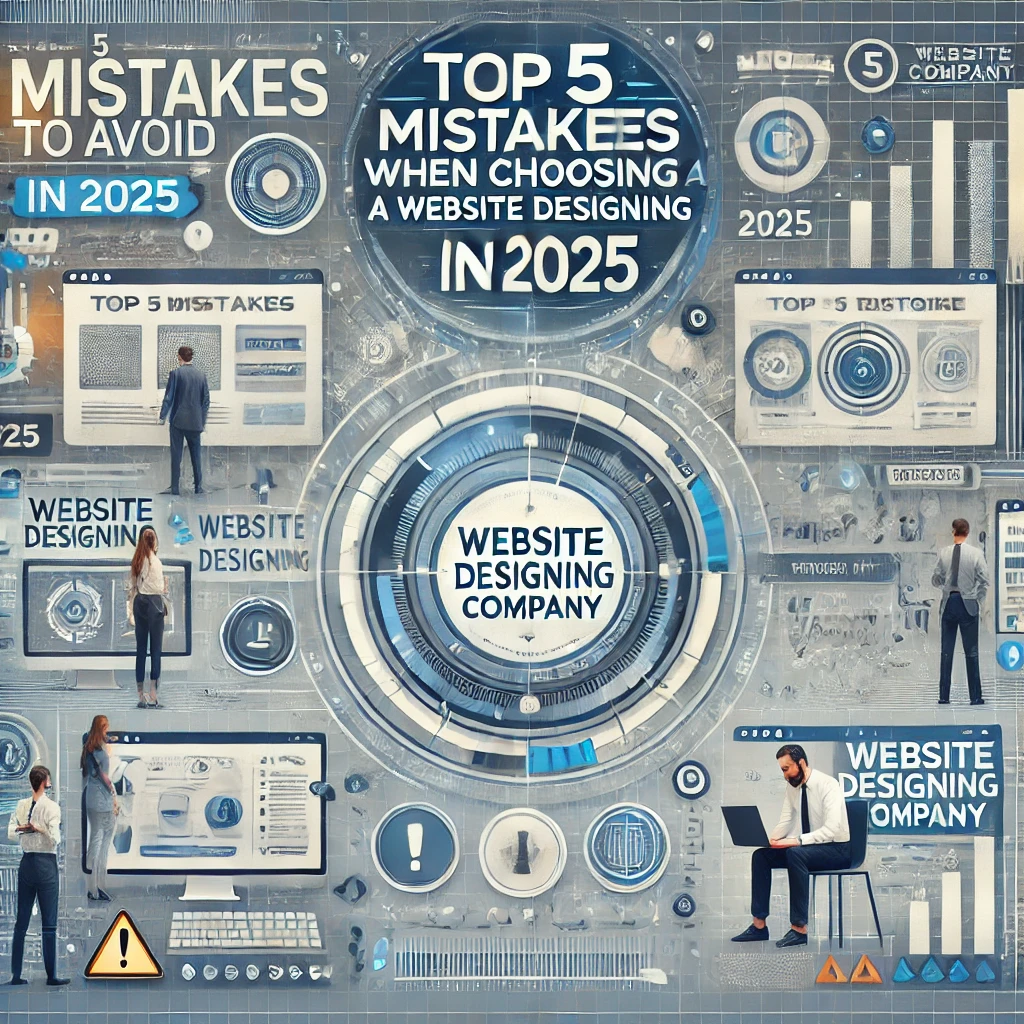 Top 5 Mistakes to Avoid When Choosing a Website Designing Company in 2025