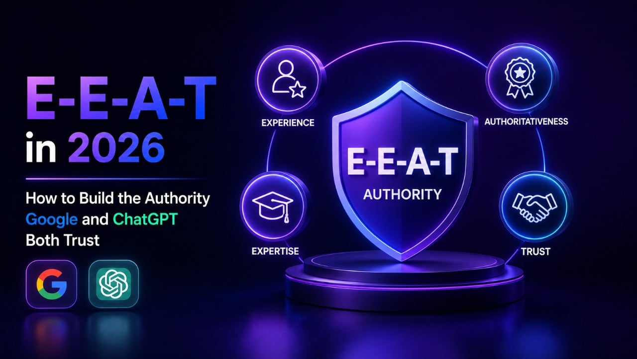 E-E-A-T in 2026: How to Build the Authority Google and ChatGPT Both Trust
