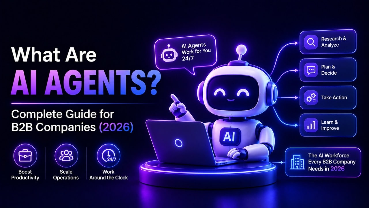 What Are AI Agents? Complete Guide for B2B Companies (2026)