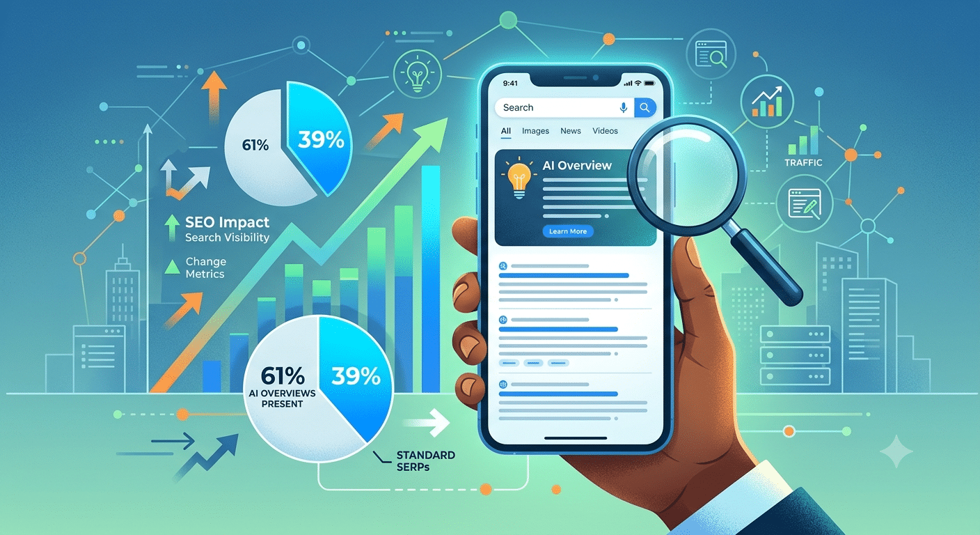 Google AI Overviews impact on SEO and organic search traffic