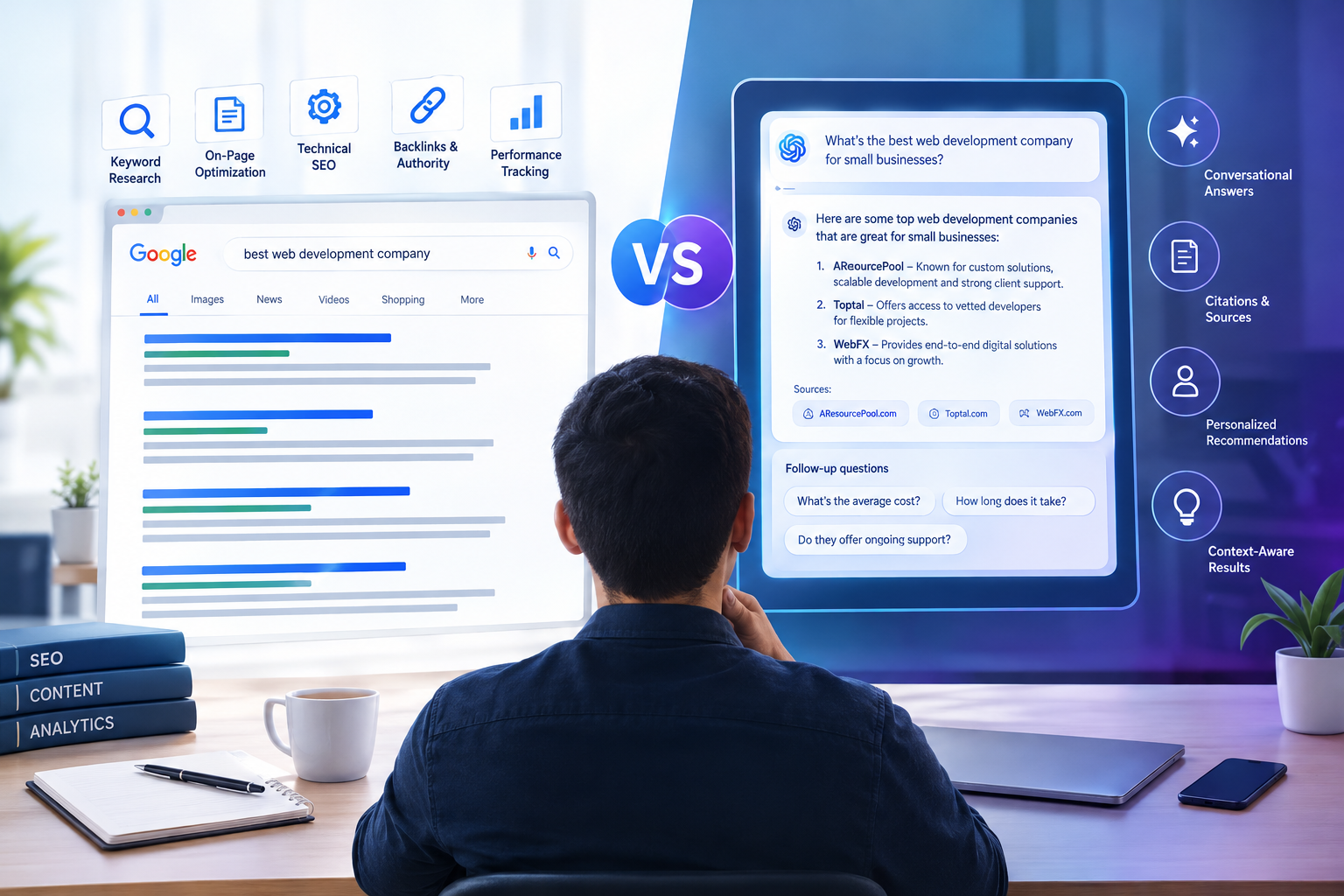 AI Search vs Traditional SEO